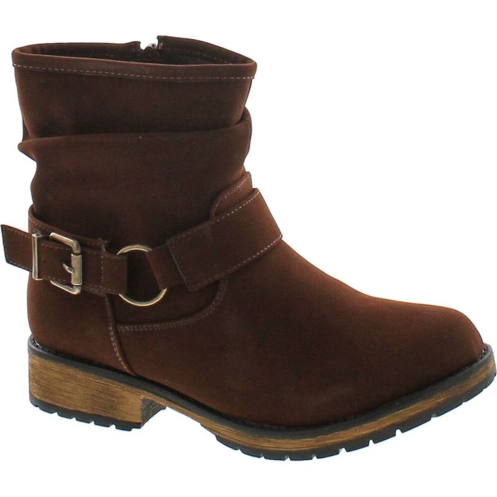 DbDk Lucy-13 Brown Suede Womens boots 8.5 NEW